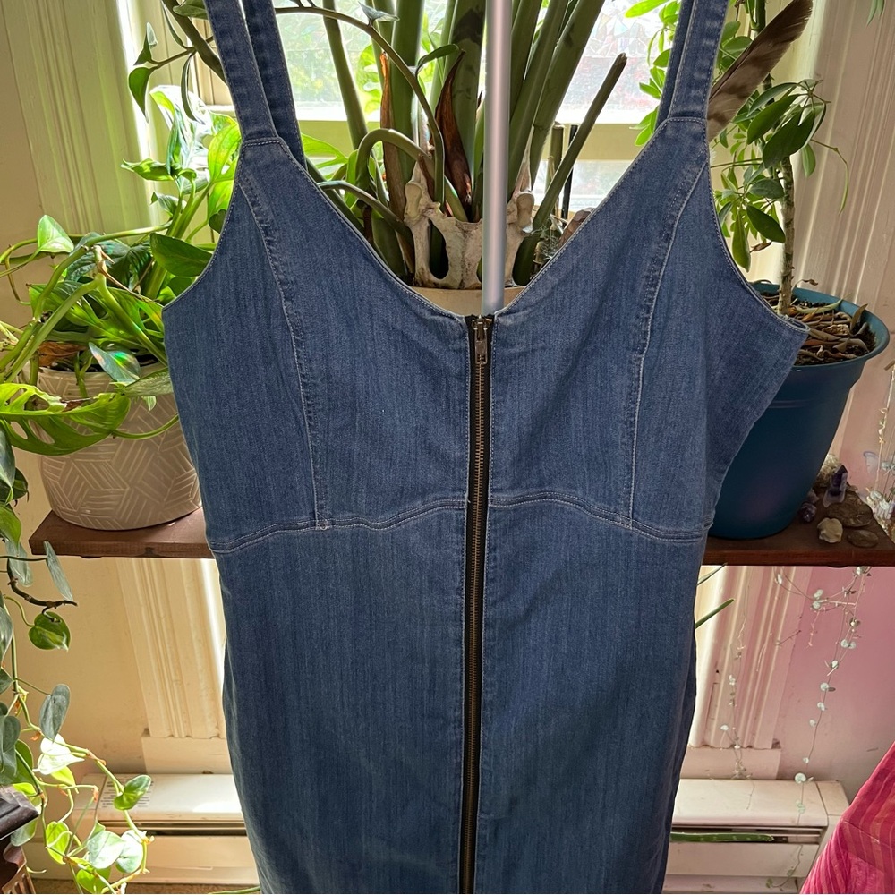 Haute Monde Blue Denim Dress